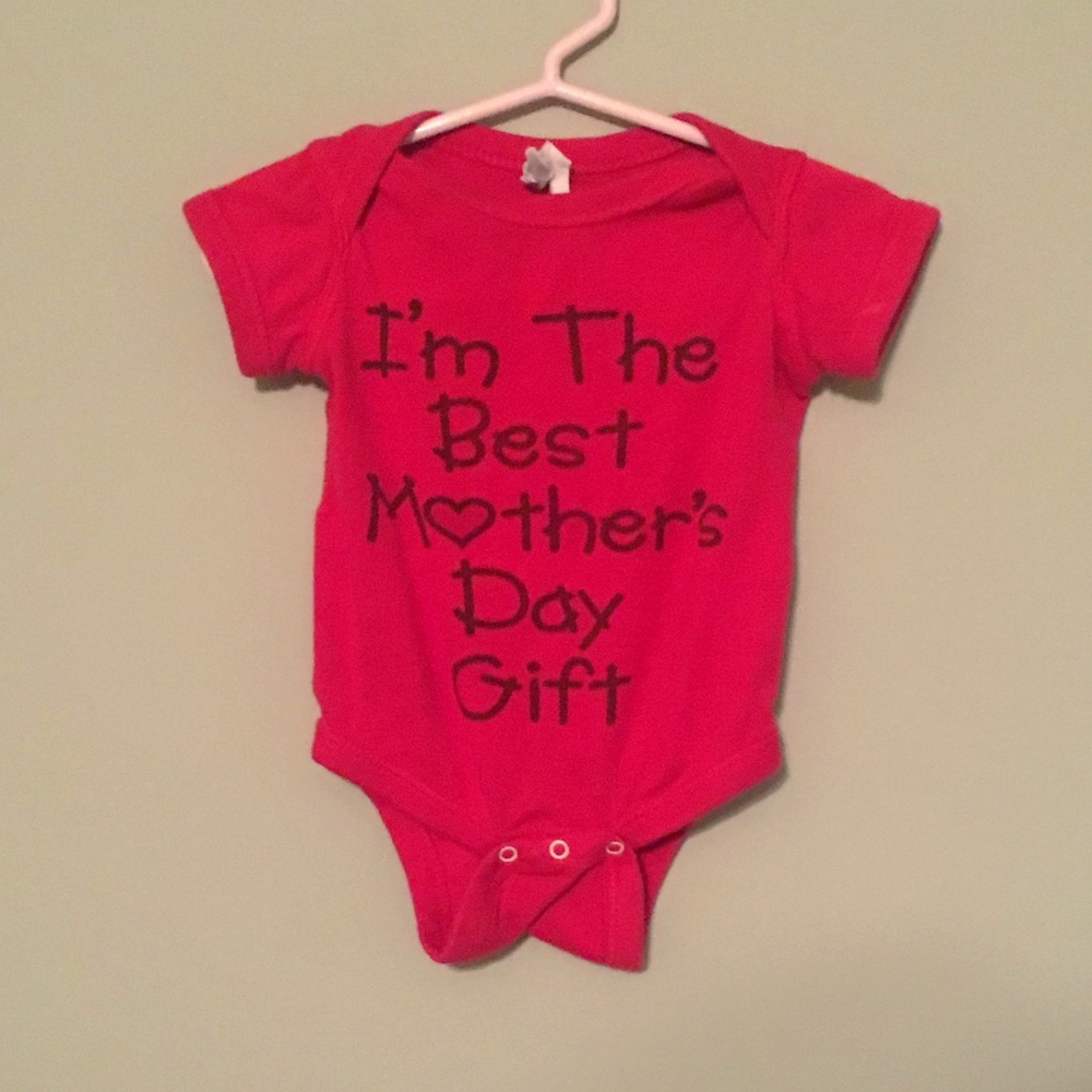 Mother’s Day gift. Baby body suit